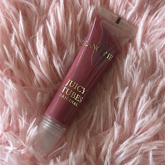 Lancome 08 Tickled Pink: creamy dusty rose Full SIZE Juicy Tube Lip gloss - Picture 5 of 6